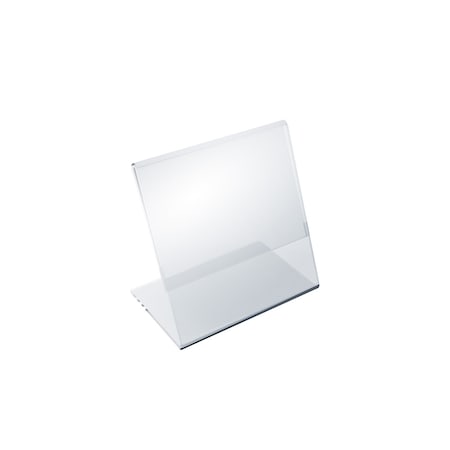 Azar Displays 3.5"W x 3.5"H Angled Sign Holder, PK10 112738